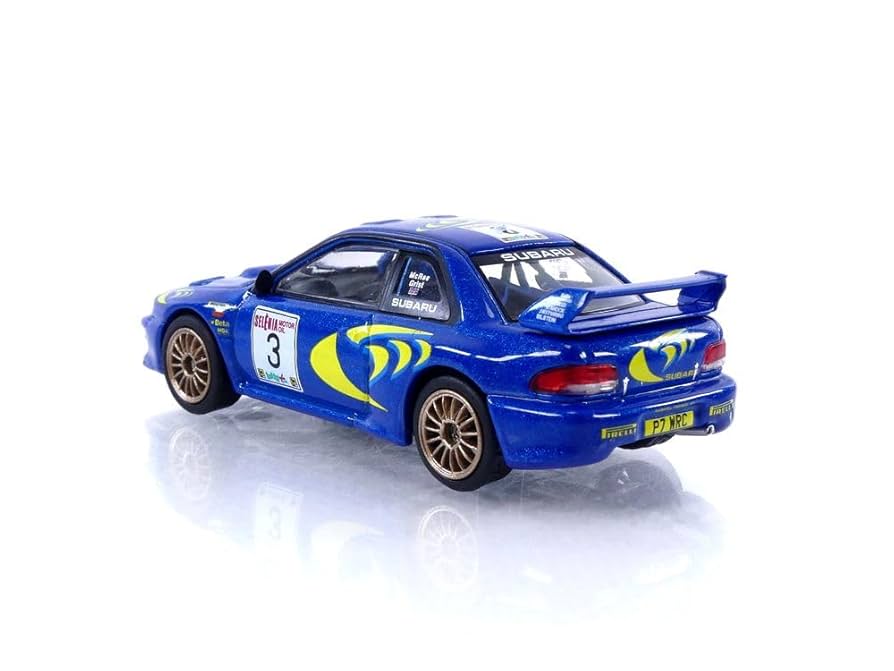 ミニカー SUBARU IMPREZA SPORT Mini GT 1:64 #512 SUBARU Impreza WRC97 1997 Rally Sanremo